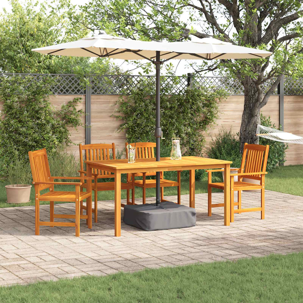 Tuin Eettafelset 5 St Bruin Massief Acaciahout