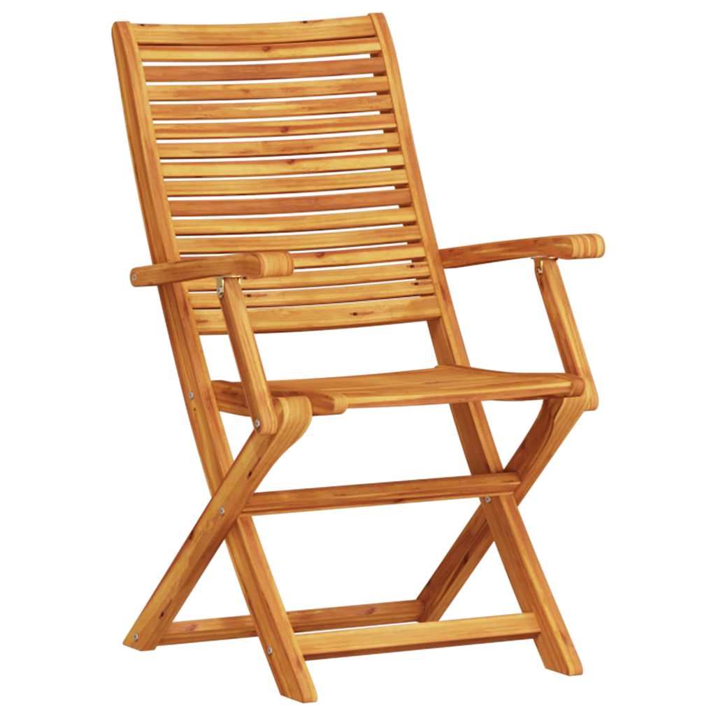 Vouw Bistro Set 3 St Bruin Massief Acaciahout