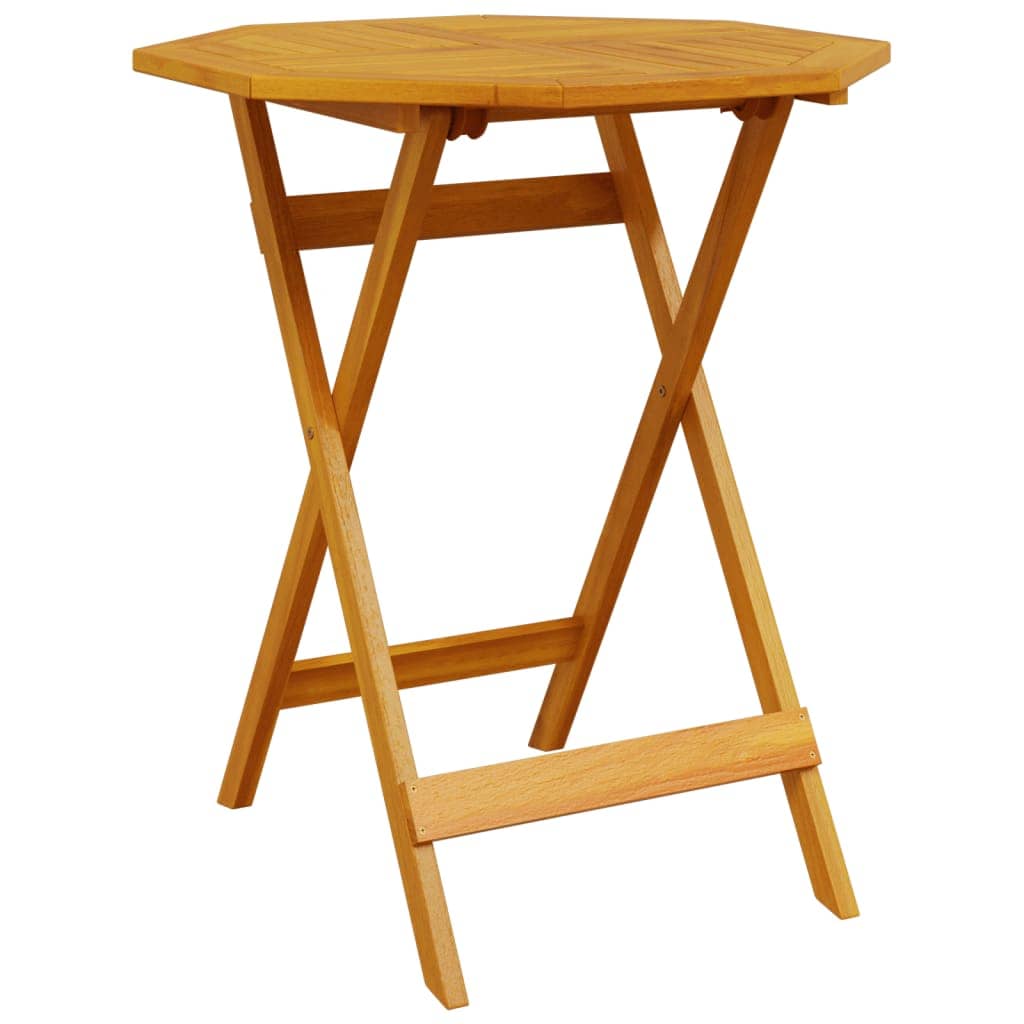 Vouw Bistro Set 3 St Bruin Massief Acaciahout