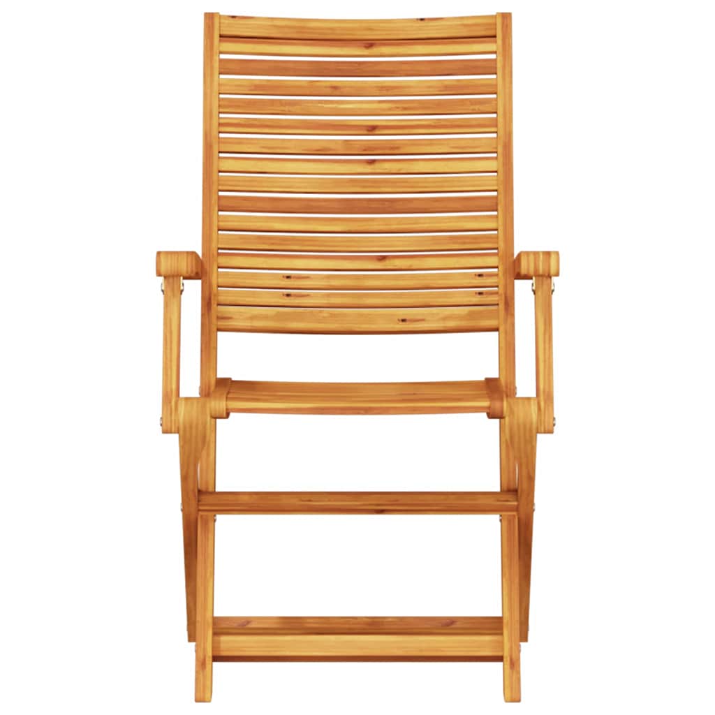 Vouw Bistro Set 3 St Bruin Massief Acaciahout
