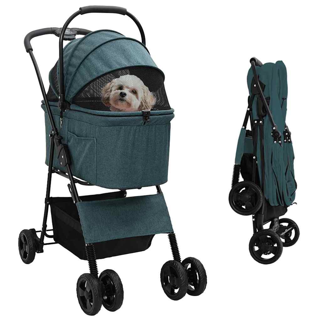 Opvouwbare Huisdierenwagen 78 X 54 X 101 Cm Polyester