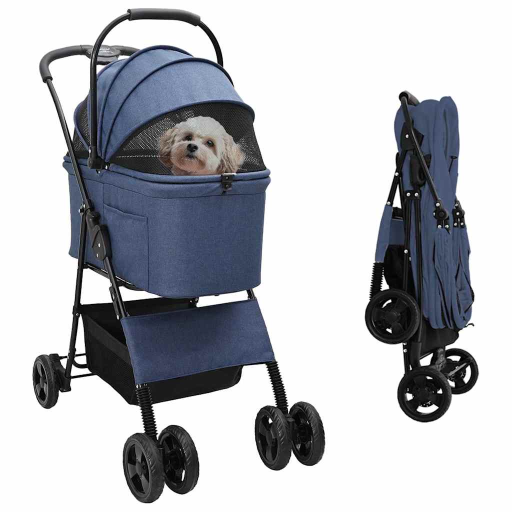 Opvouwbare Huisdierenwagen 78 X 54 X 101 Cm Polyester