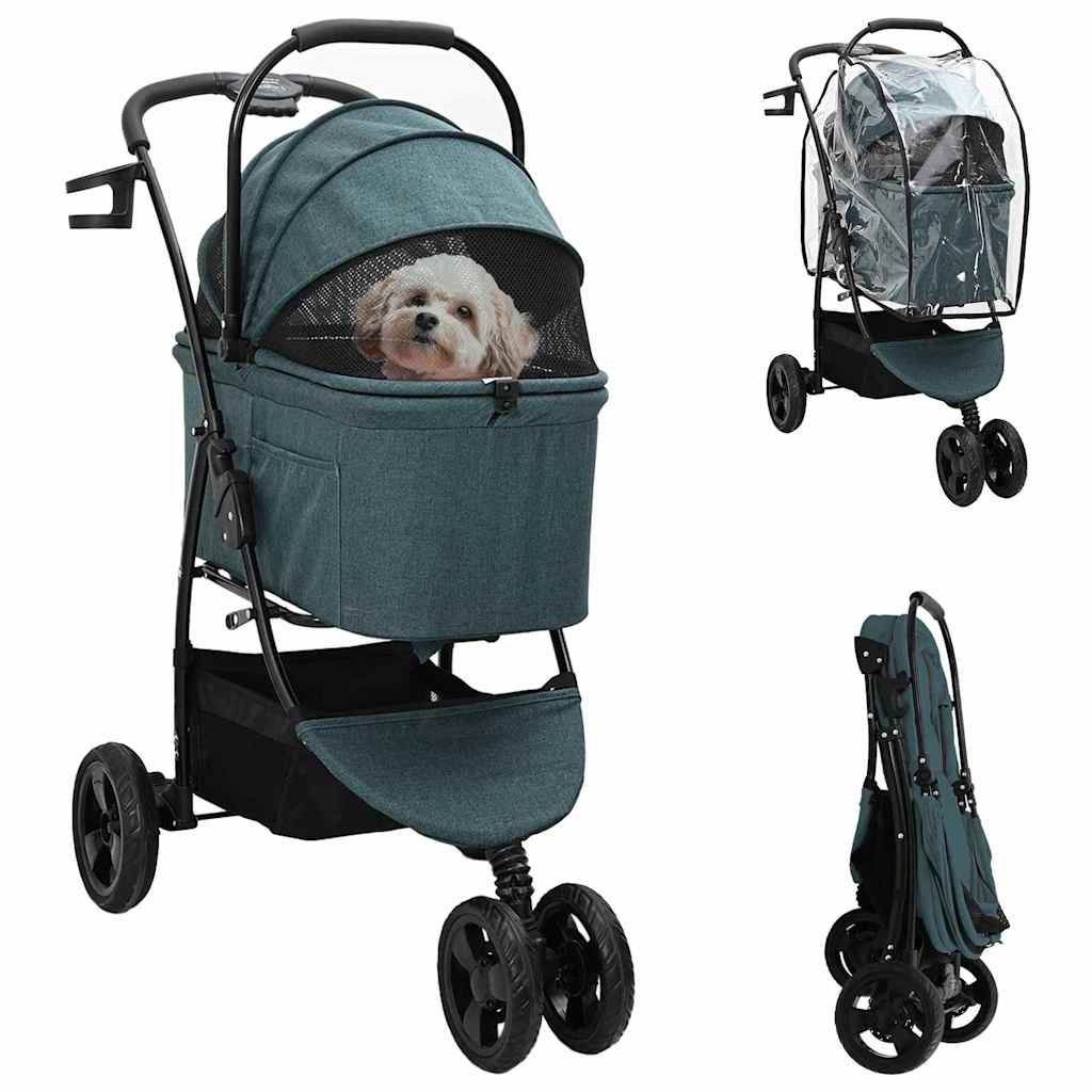 Opvouwbare Huisdierenwagen 78 X 54 X 101 Cm Polyester