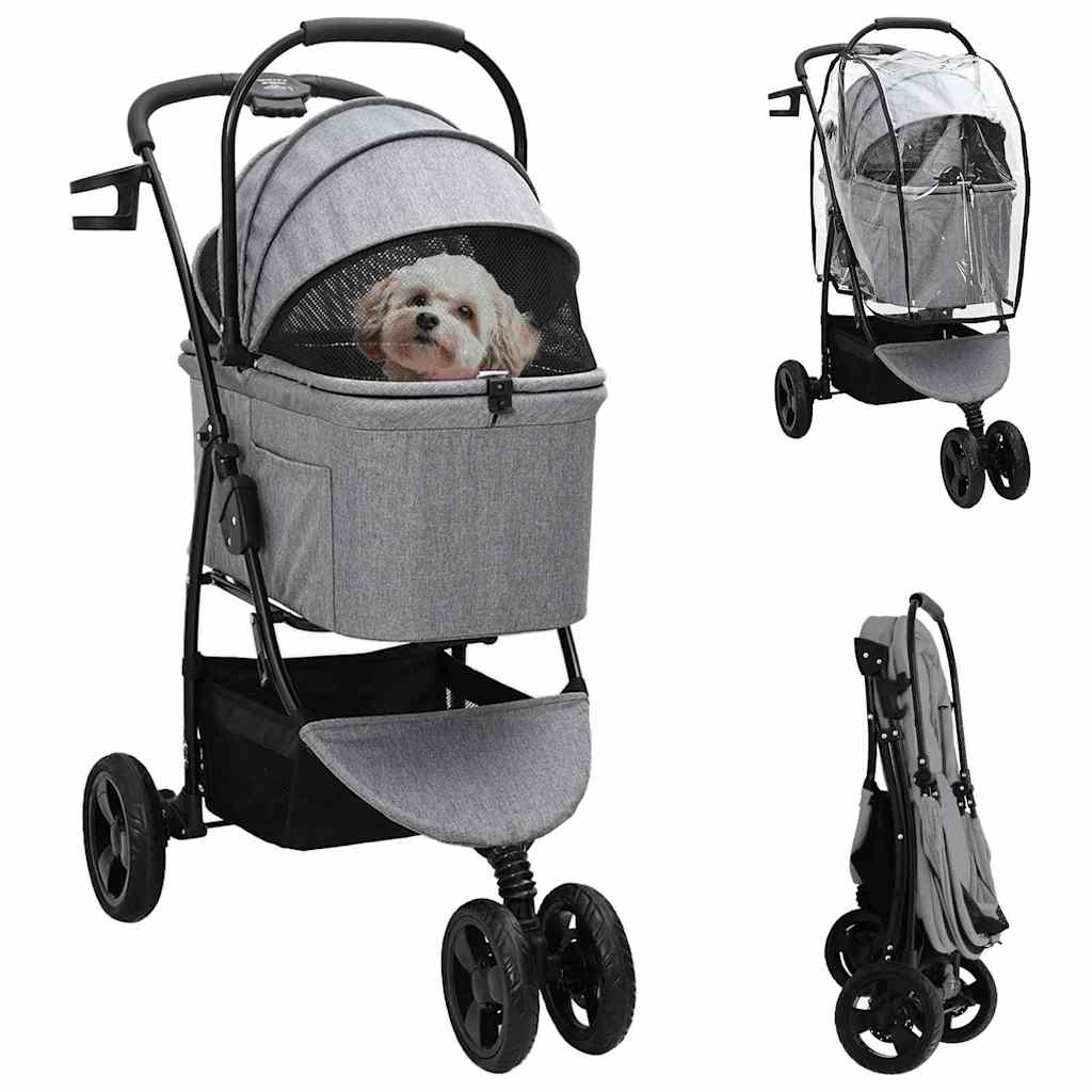Opvouwbare Huisdierenwagen 78 X 54 X 101 Cm Polyester
