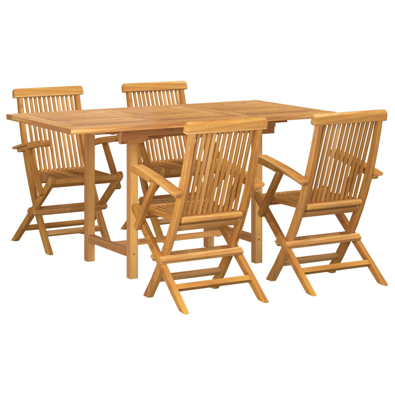 Tuin Eettafelset 5 St Bruin Massief Teakhout