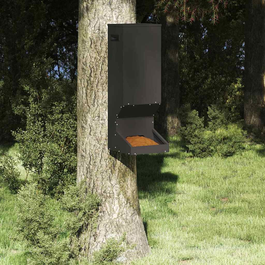 Hertenvoerbak Zilver 28 X 30 X 80 Cm 3 Kg