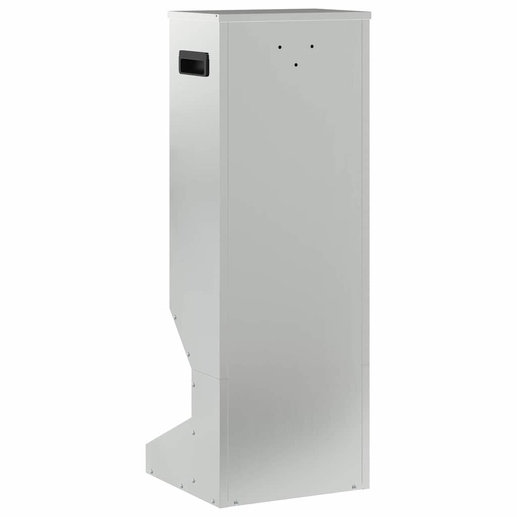 Hertenvoerbak Zilver 28 X 30 X 80 Cm 3 Kg