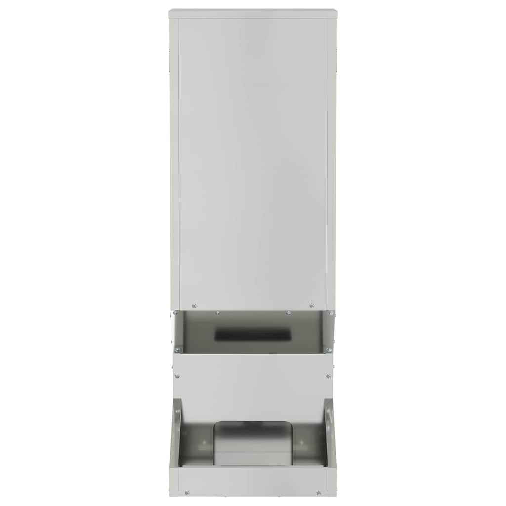 Hertenvoerbak Zilver 28 X 30 X 80 Cm 3 Kg