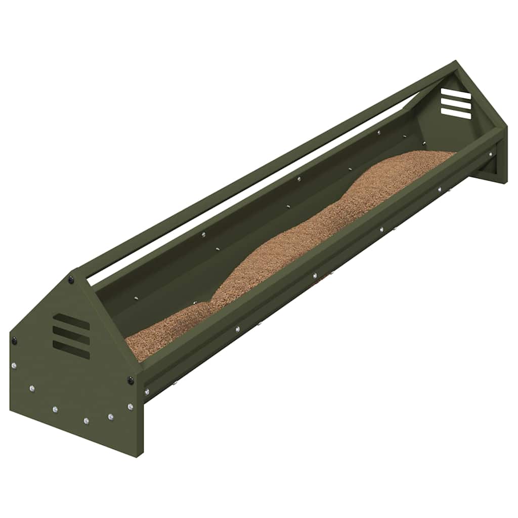 Kippen Voederbak 108 X 20,5 X 20 Cm 5 Kg
