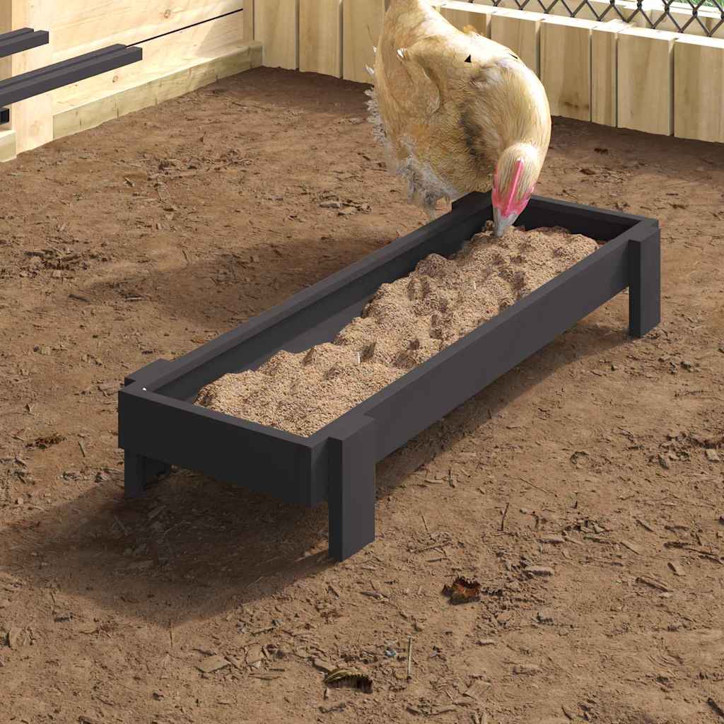 Vogeleter Zilver 80 X 28 X 13.5 Cm