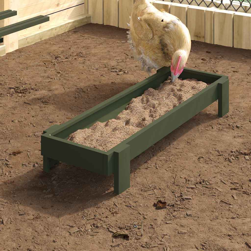 Vogeleter Zilver 80 X 28 X 13.5 Cm