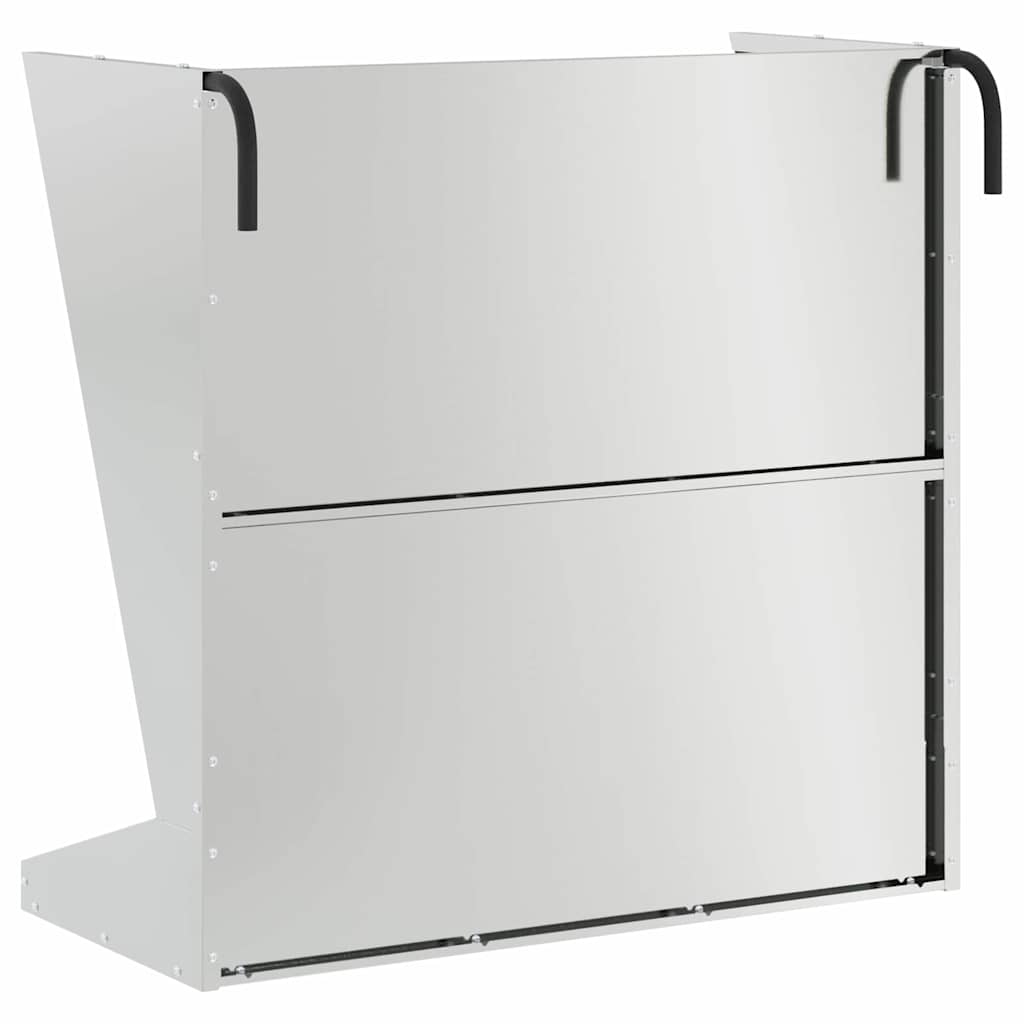 Hooi Feeder Zilver 71 X 33 X 70 Cm 5 Kg Gegalvaniseerd Staal