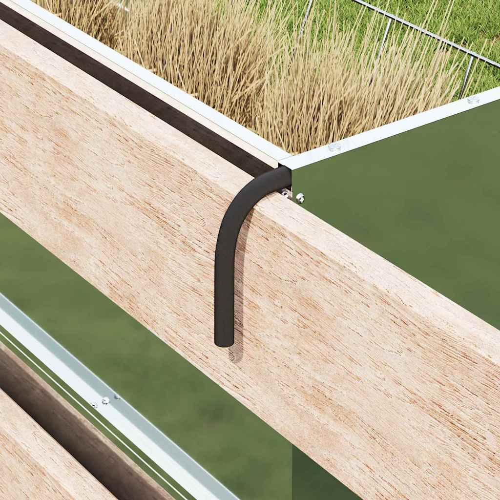 Hangend Hooi Feeder Zilver 61 X 33 X 66 Cm 5 Kg