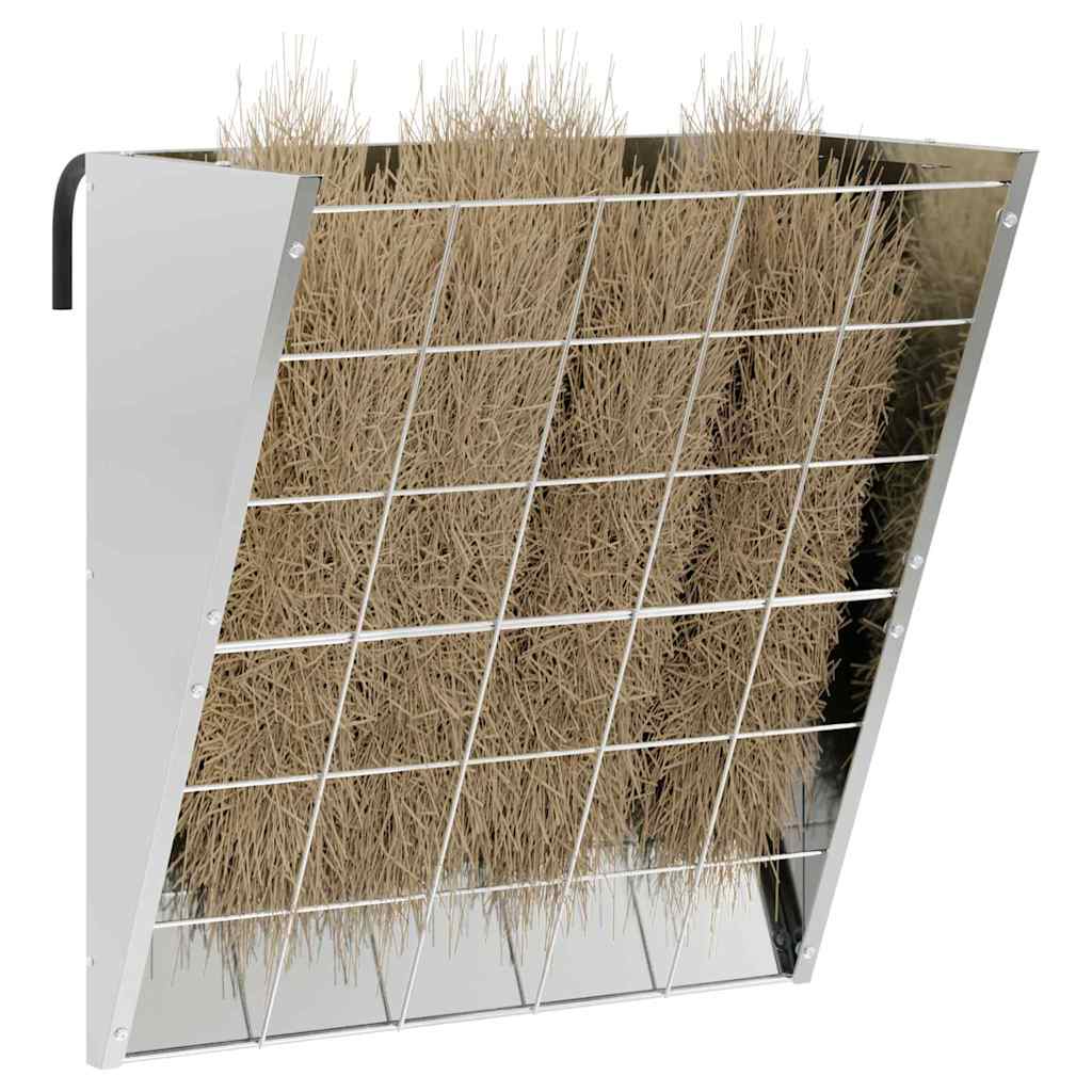 Hangend Hooi Feeder Zilver 61 X 33 X 66 Cm 5 Kg