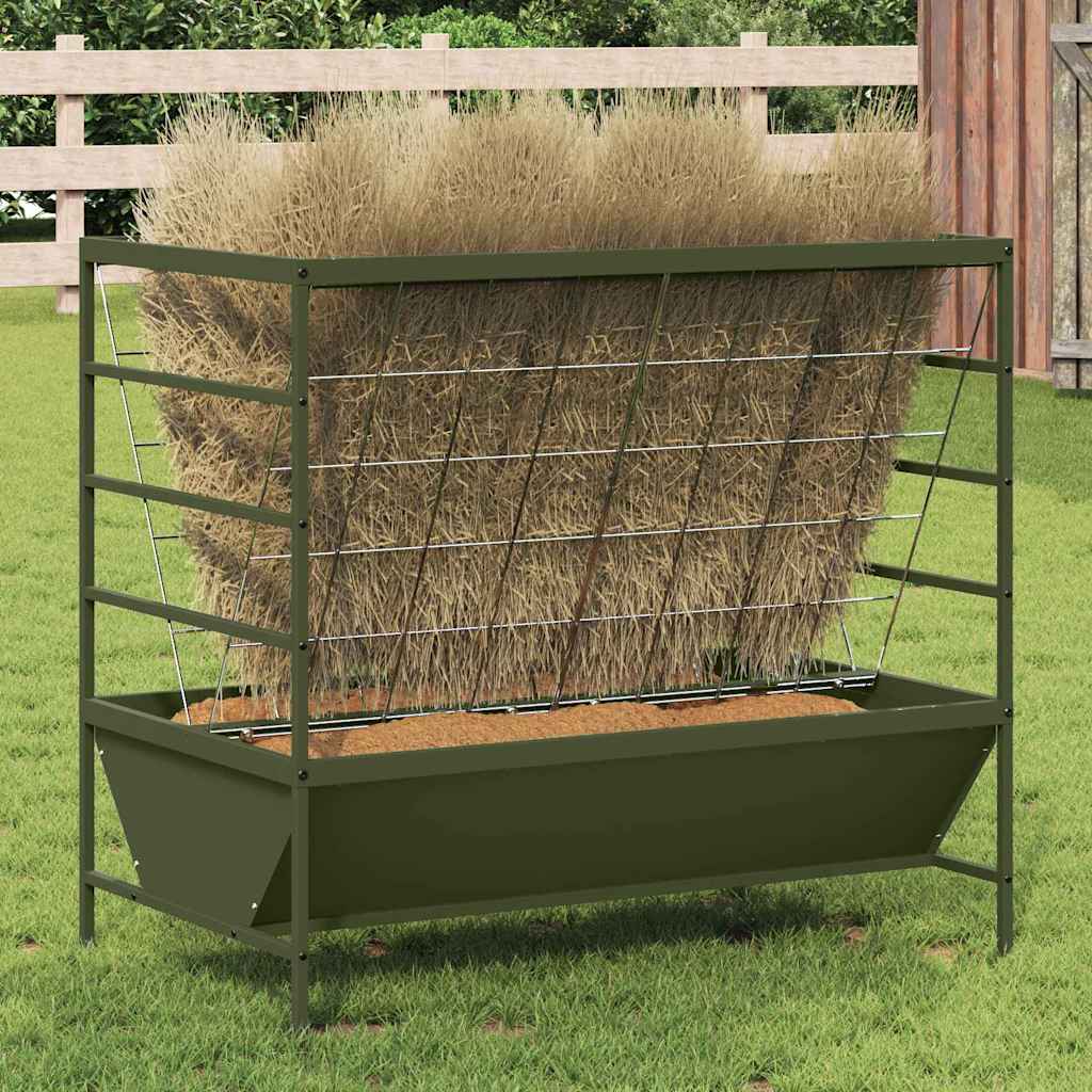 Vee Voeder Zilver 100 X 60 X 90 Cm 15 Kg Gegalvaniseerd Staal