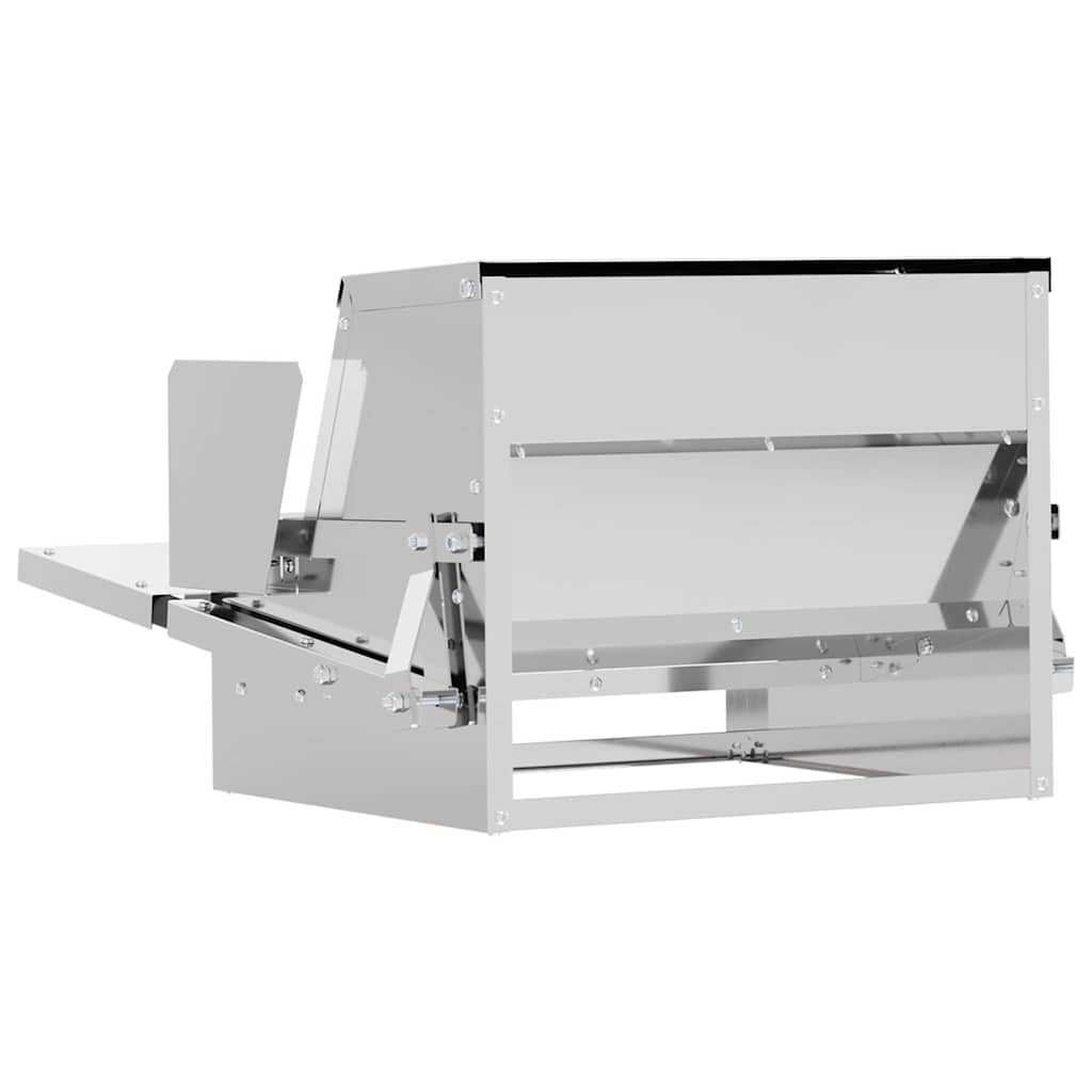 Kippen Treadle Voeder Zilver 50 X 40 X 29 Cm 2 Kg