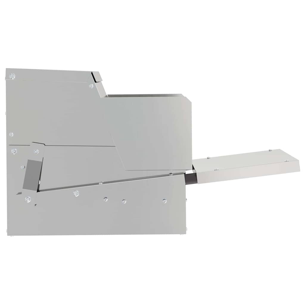 Kippen Treadle Voeder Zilver 50 X 40 X 29 Cm 2 Kg