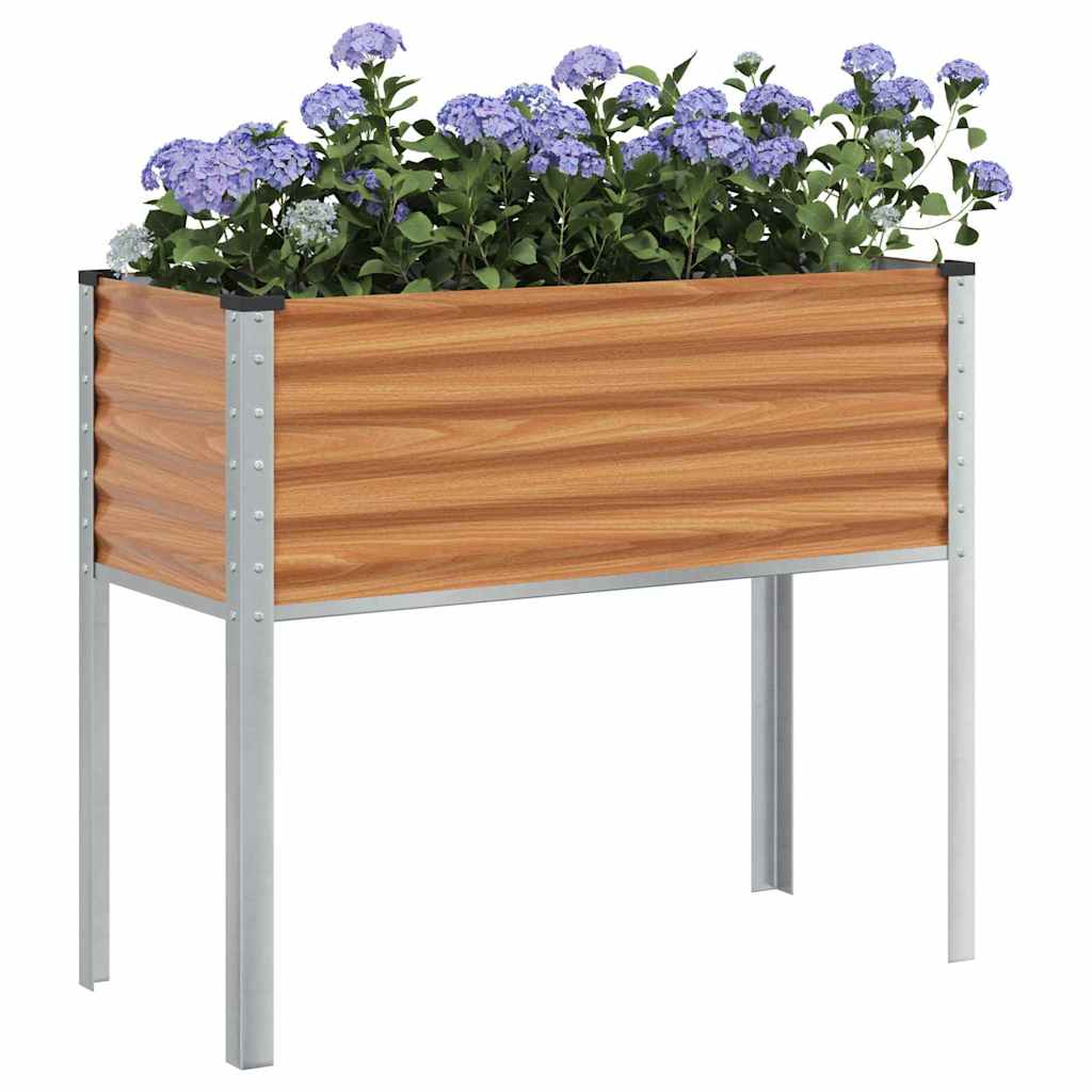 Plantenbak Licht Bruin Gegalvaniseerd Staal