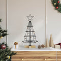 Kerst Cone Boom Met Standaard Staal