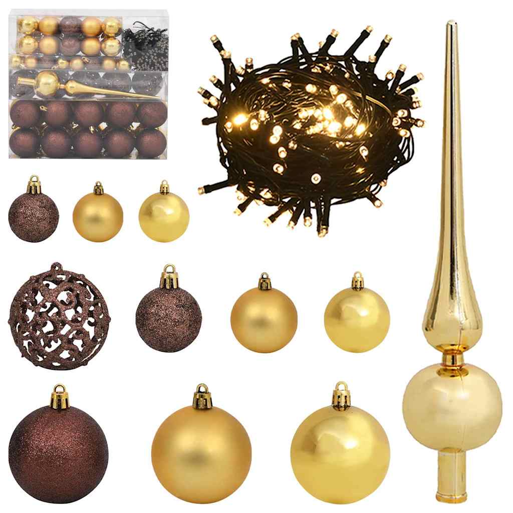 Kunstmatige Slanke Kerstboom Groen En Wit