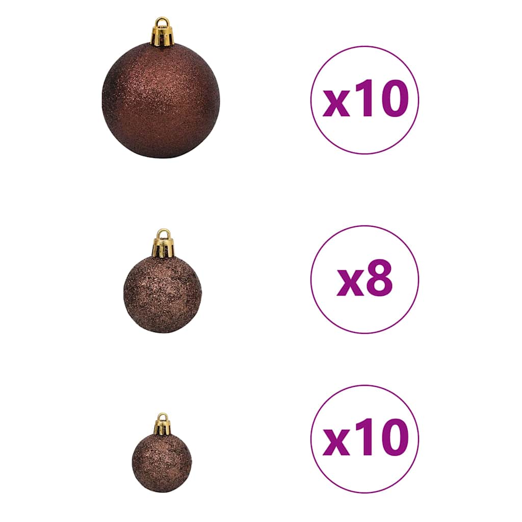 Kunstmatige Slanke Kerstboom Groen En Wit