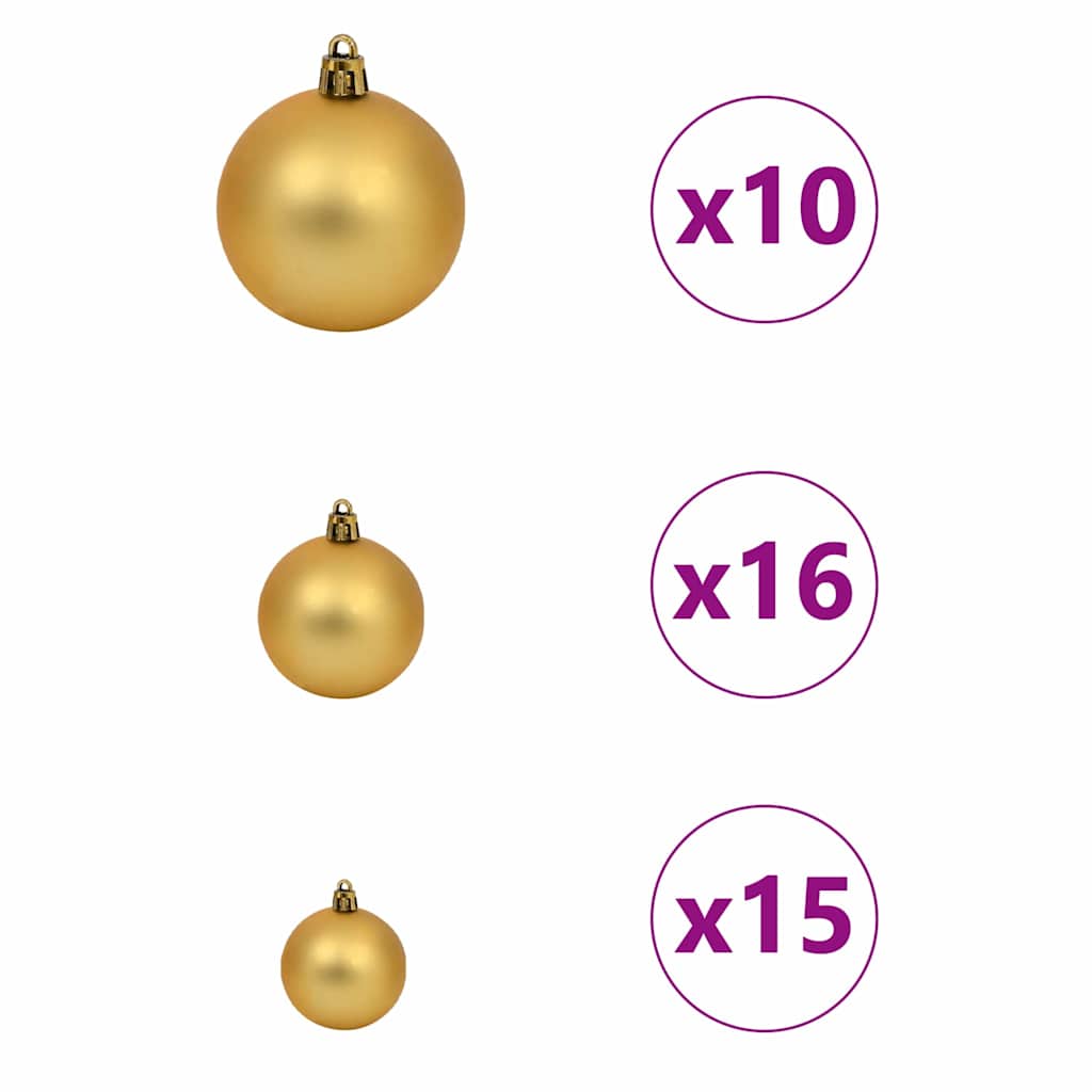 Kunstmatige Slanke Kerstboom Groen En Wit