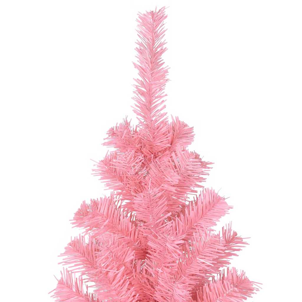 Kerstboom Met 300 Led Met Standaard Pvc Roze