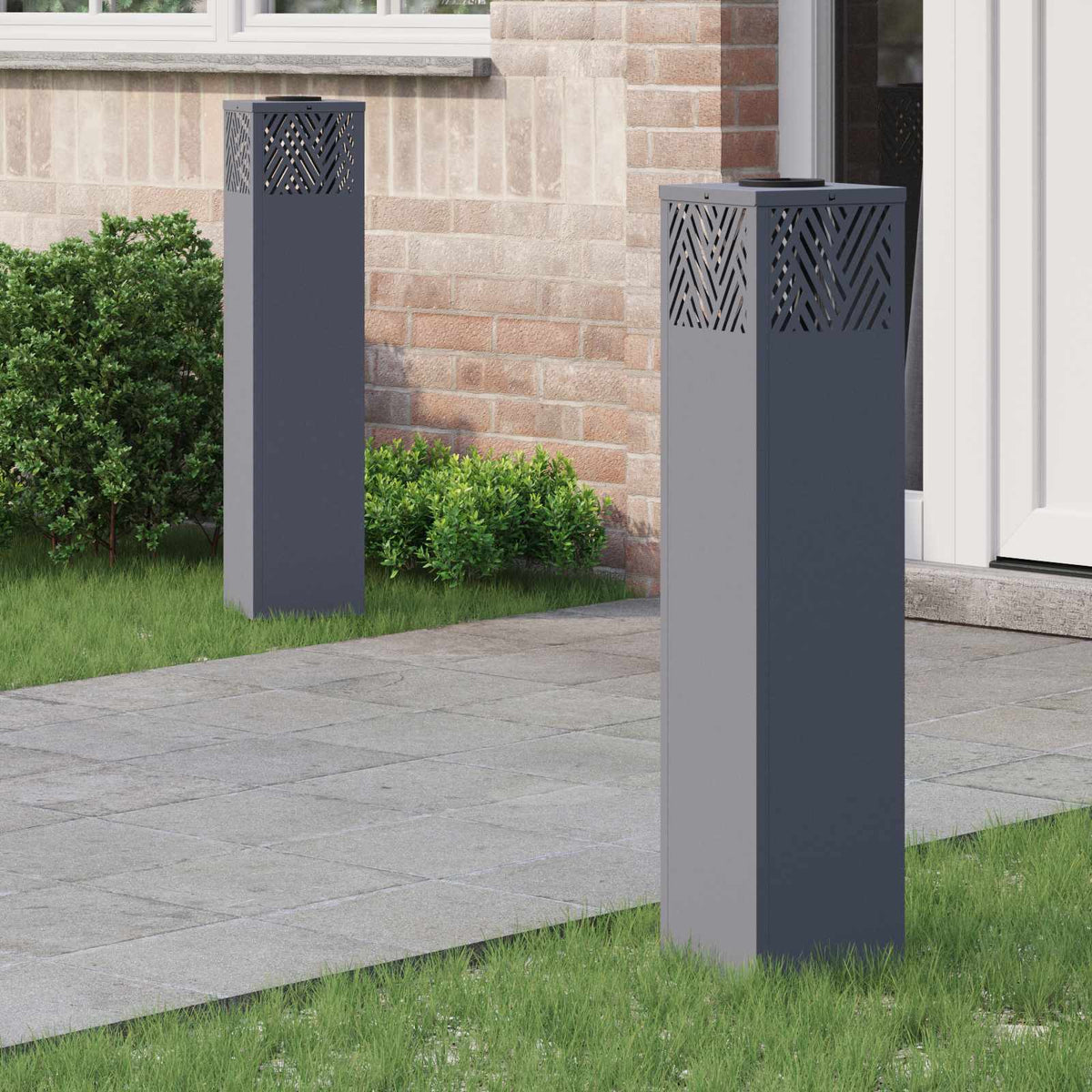 Solar Led Pad Licht 2 St Warmwit