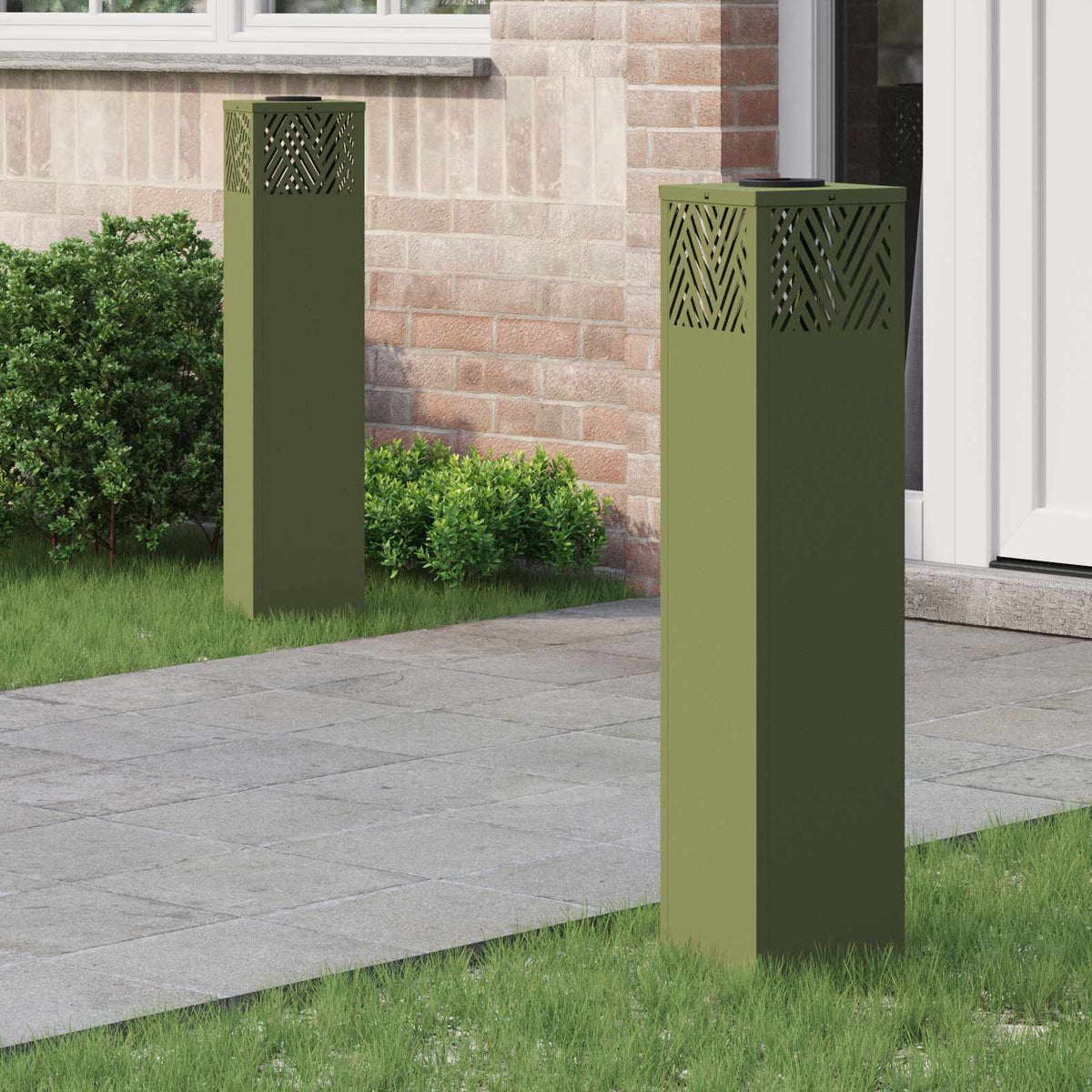 Solar Led Pad Licht 2 St Warmwit