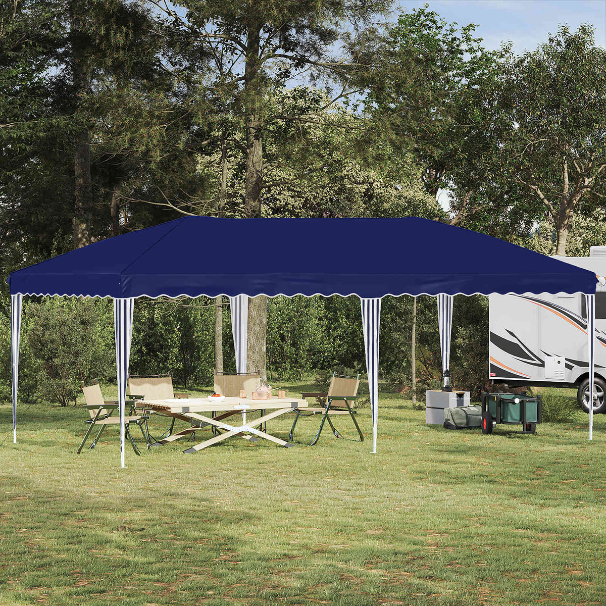 Pop-Up Partytent 575 X 288 X 245 Cm