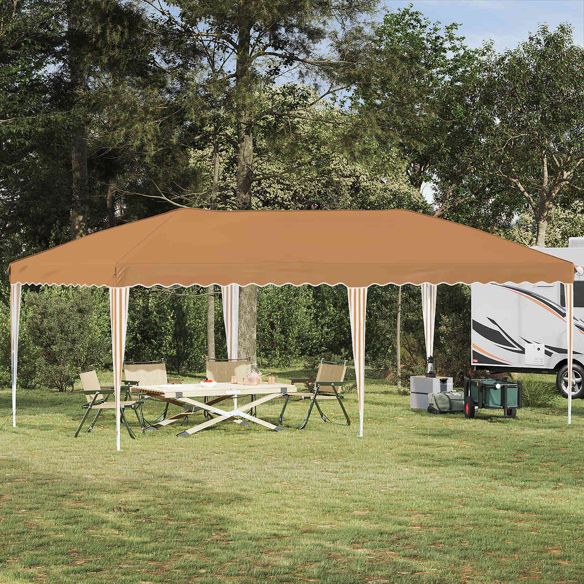 Pop-Up Partytent 575 X 288 X 245 Cm