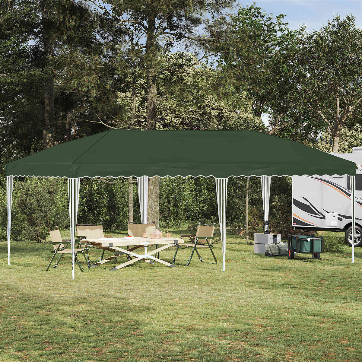 Pop-Up Partytent 575 X 288 X 245 Cm