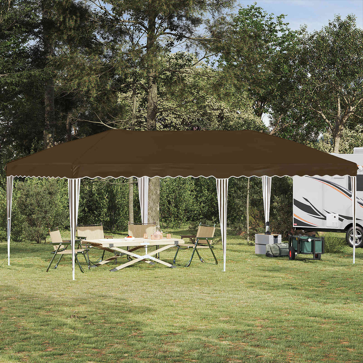 Pop-Up Partytent 575 X 288 X 245 Cm