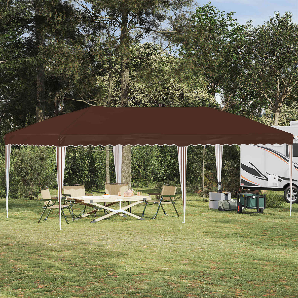 Pop-Up Partytent 575 X 288 X 245 Cm