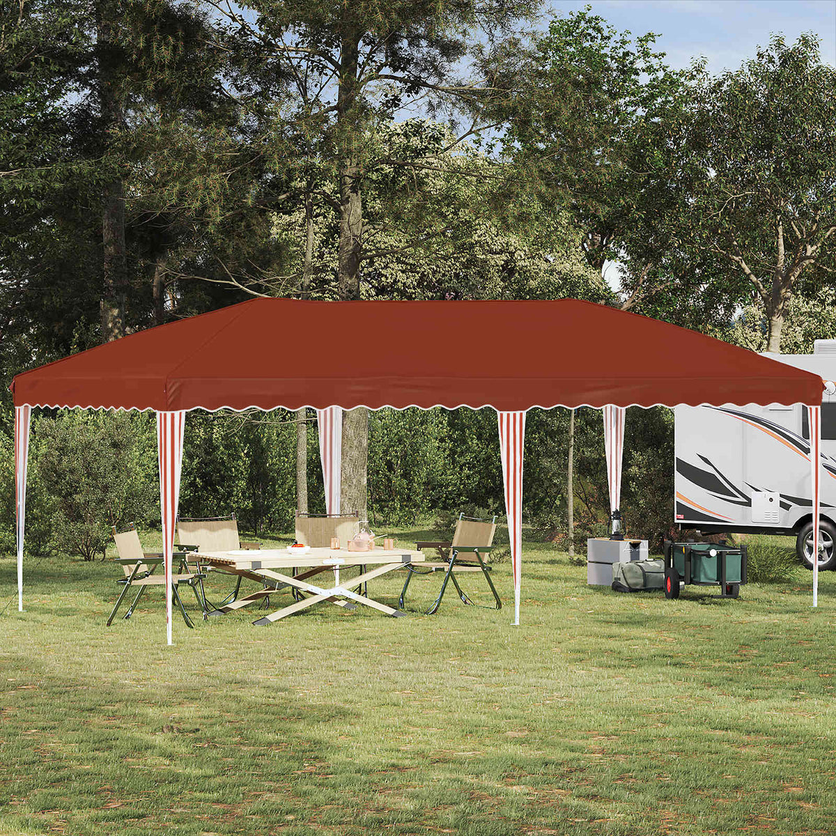 Pop-Up Partytent 575 X 288 X 245 Cm
