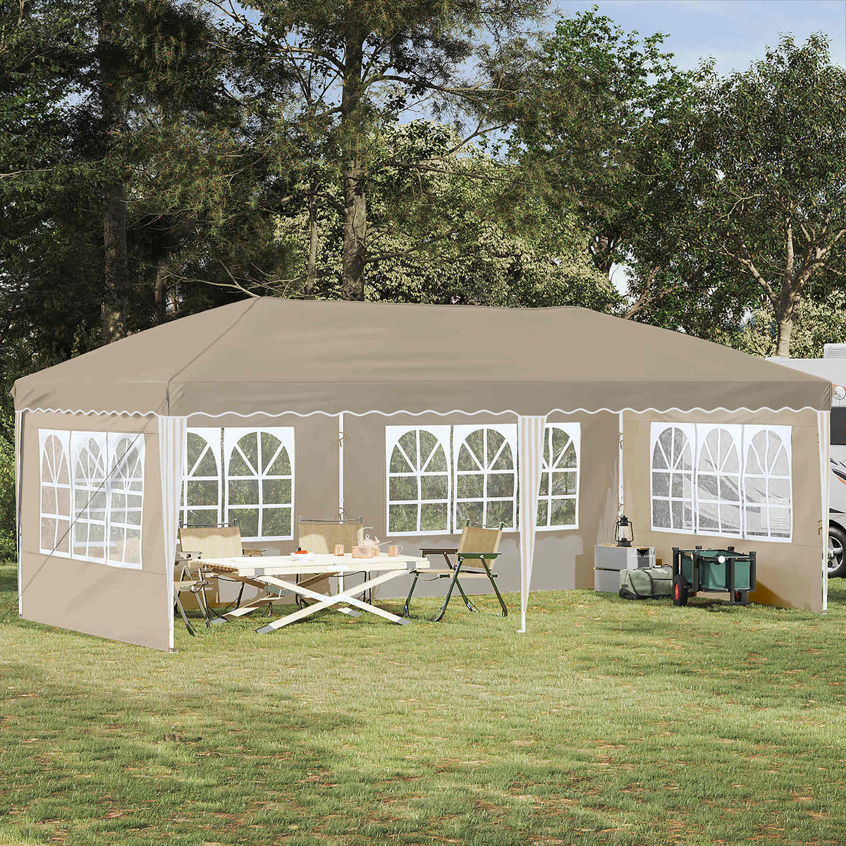 Pop-Up Partytent 575 X 288 X 245 Cm
