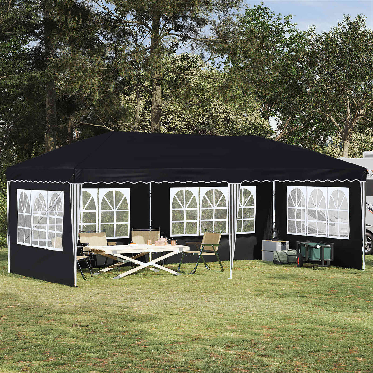 Pop-Up Partytent 575 X 288 X 245 Cm