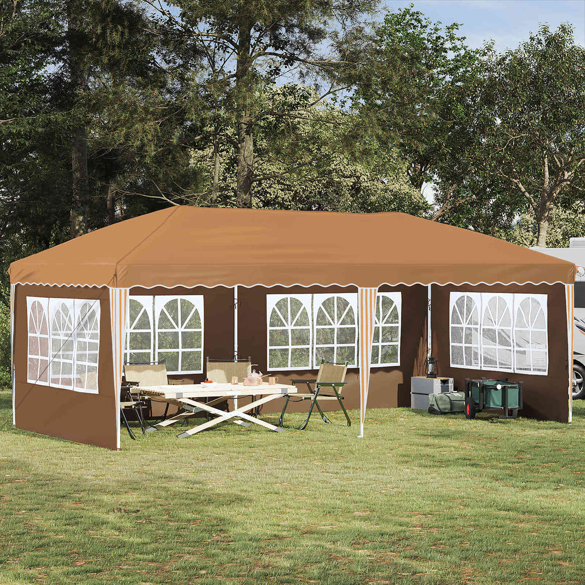 Pop-Up Partytent 575 X 288 X 245 Cm