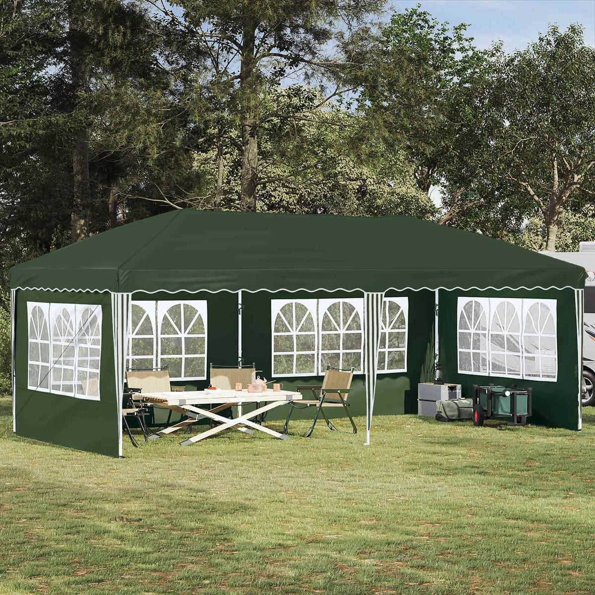 Pop-Up Partytent 575 X 288 X 245 Cm