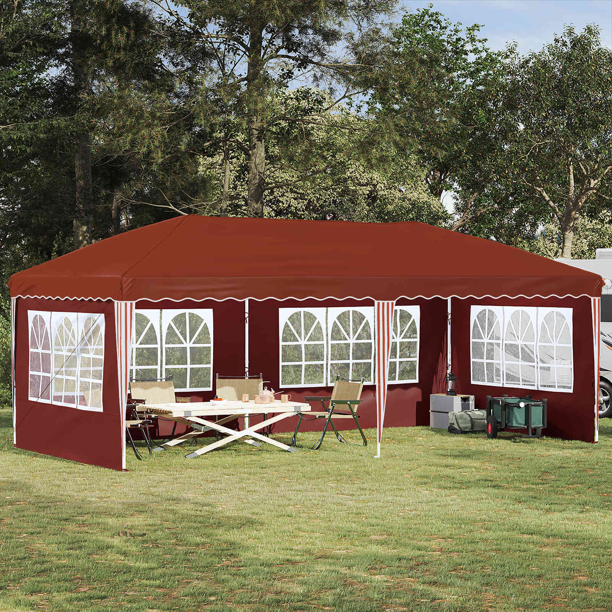 Pop-Up Partytent 575 X 288 X 245 Cm