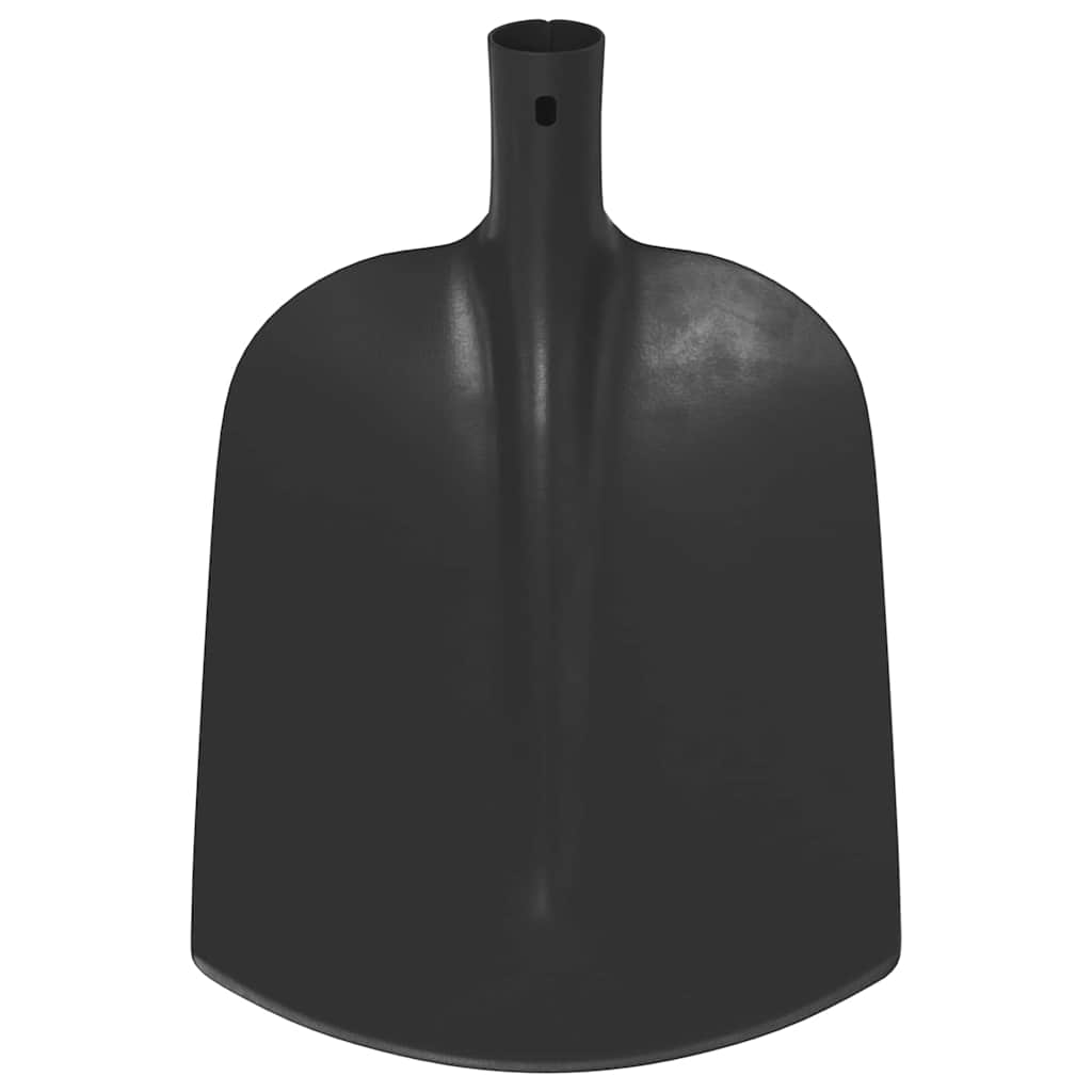 Schep Hoofd 4 St Zwart Gepoedercoat Staal