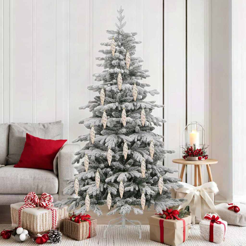 Kerst Spiralvorm Bal 40 St 3 X 11 Cm Kunststof