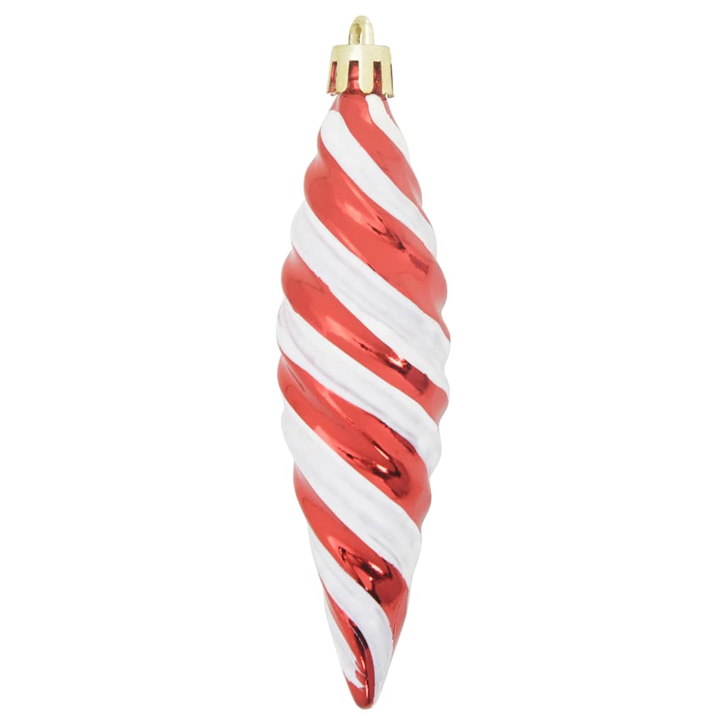 Kerst Spiralvorm Bal 40 St 3 X 11 Cm Kunststof