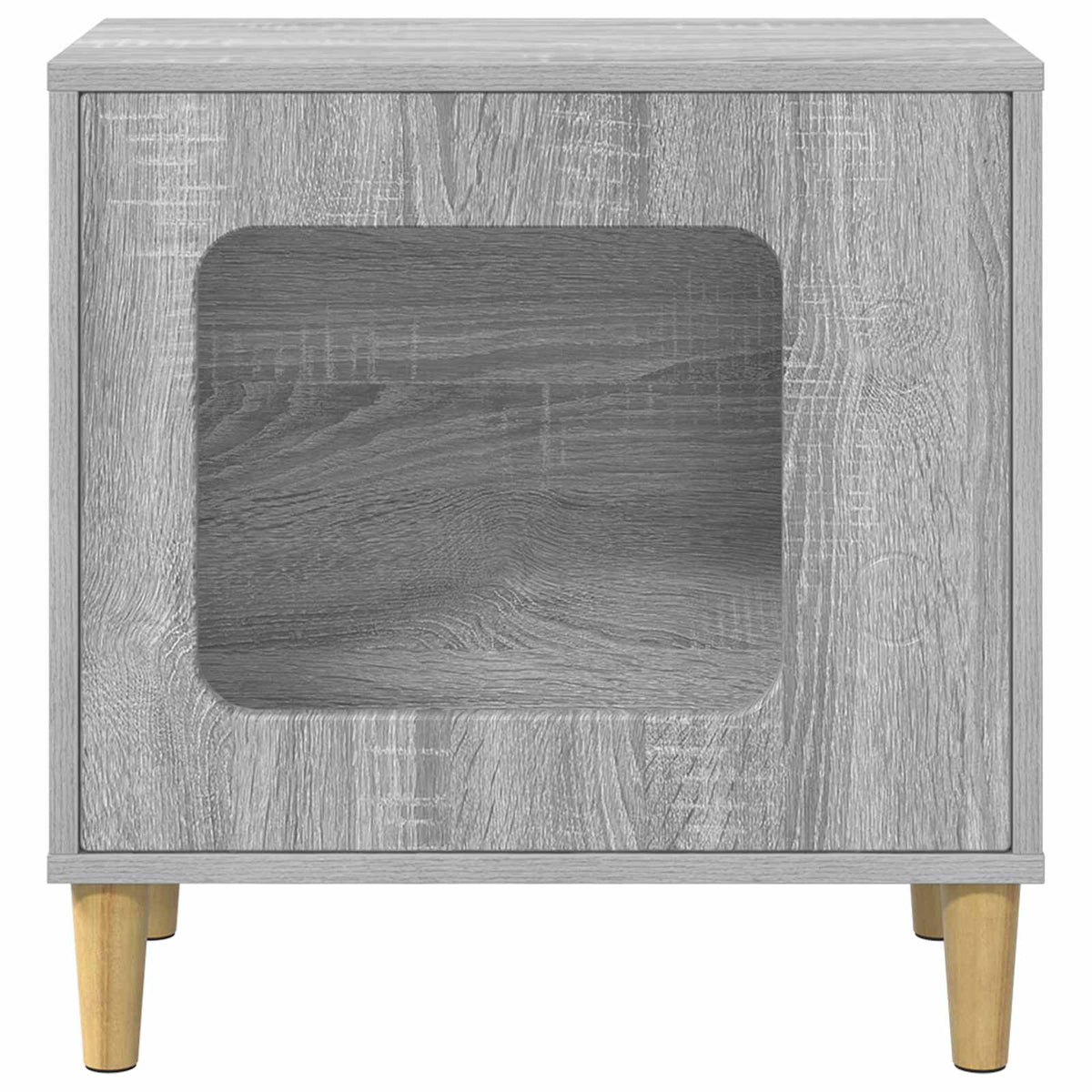 Kattenhuis 51 X 30 X 52 Cm Bewerkt Hout