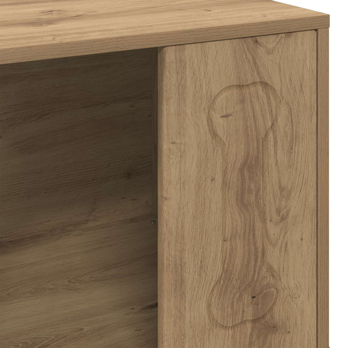 Hondenhuis 44 X 42 X 49 Cm Bewerkt Hout