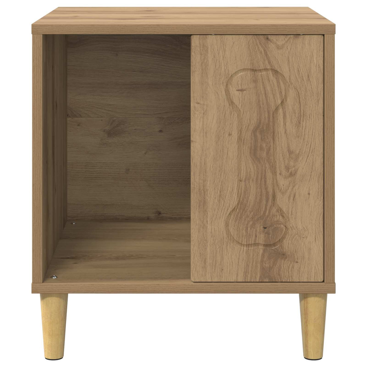 Hondenhuis 44 X 42 X 49 Cm Bewerkt Hout