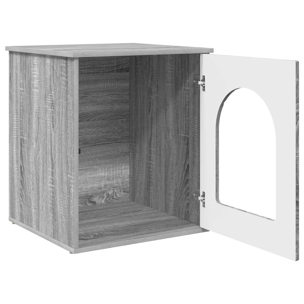 Kattenhuis 53 X 52 X 62 Cm Bewerkt Hout