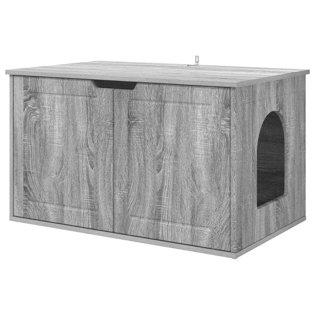 Kattenhuis 85 X 55 X 50,5 Cm Bewerkt Hout