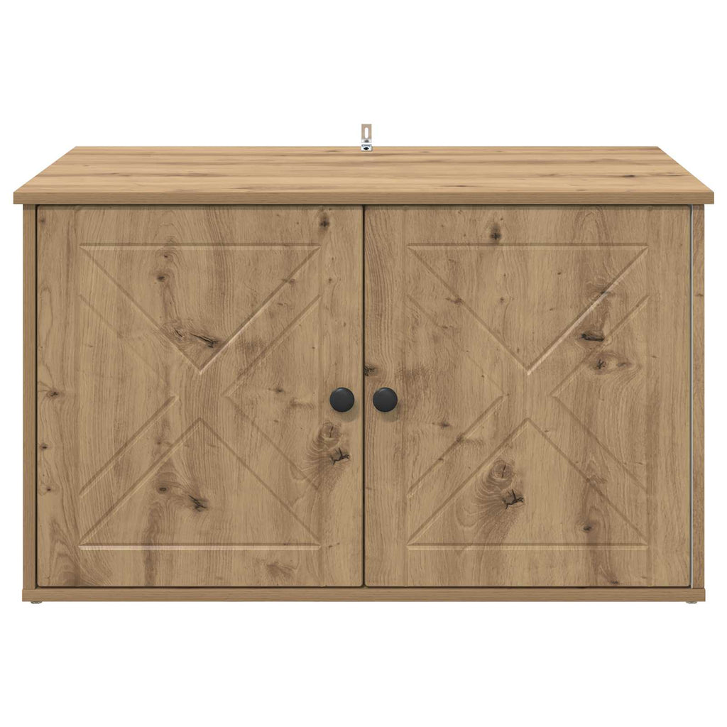 Kattenhuis 85 X 55 X 50,5 Cm Bewerkt Hout
