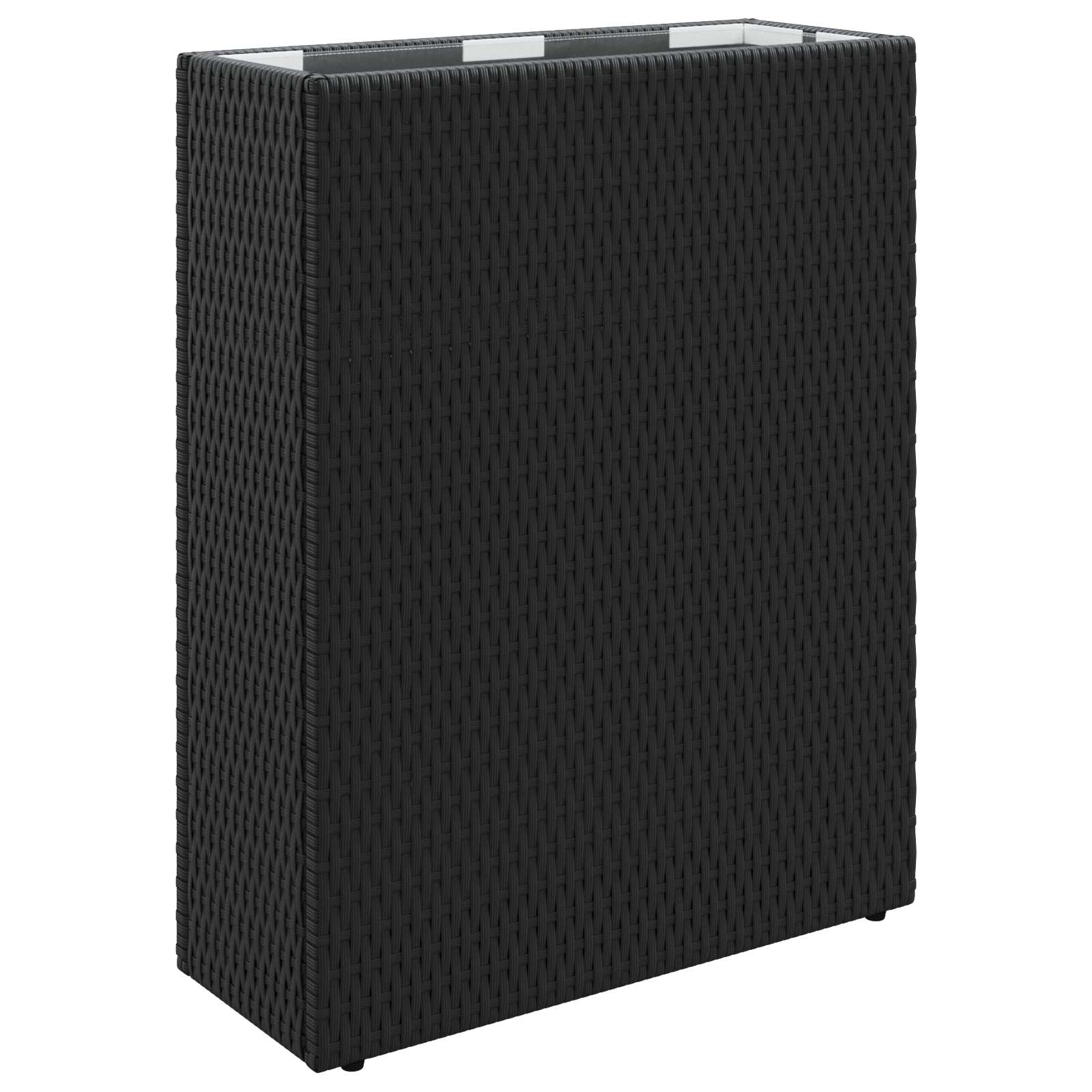 Hoge Plantenbak 55 X 22 X 70 Cm Polyrattan